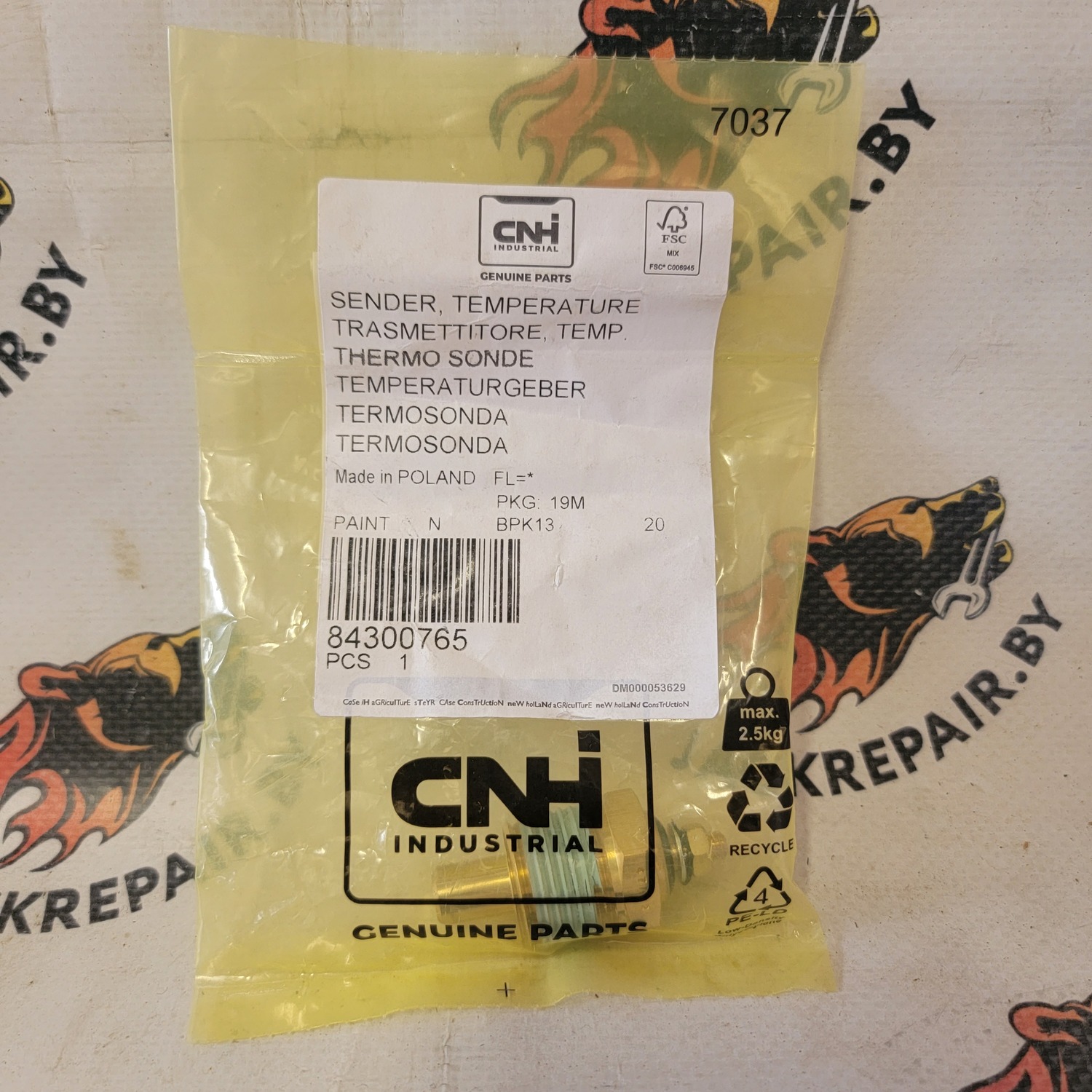 Купить датчик температуры CNH 84300765