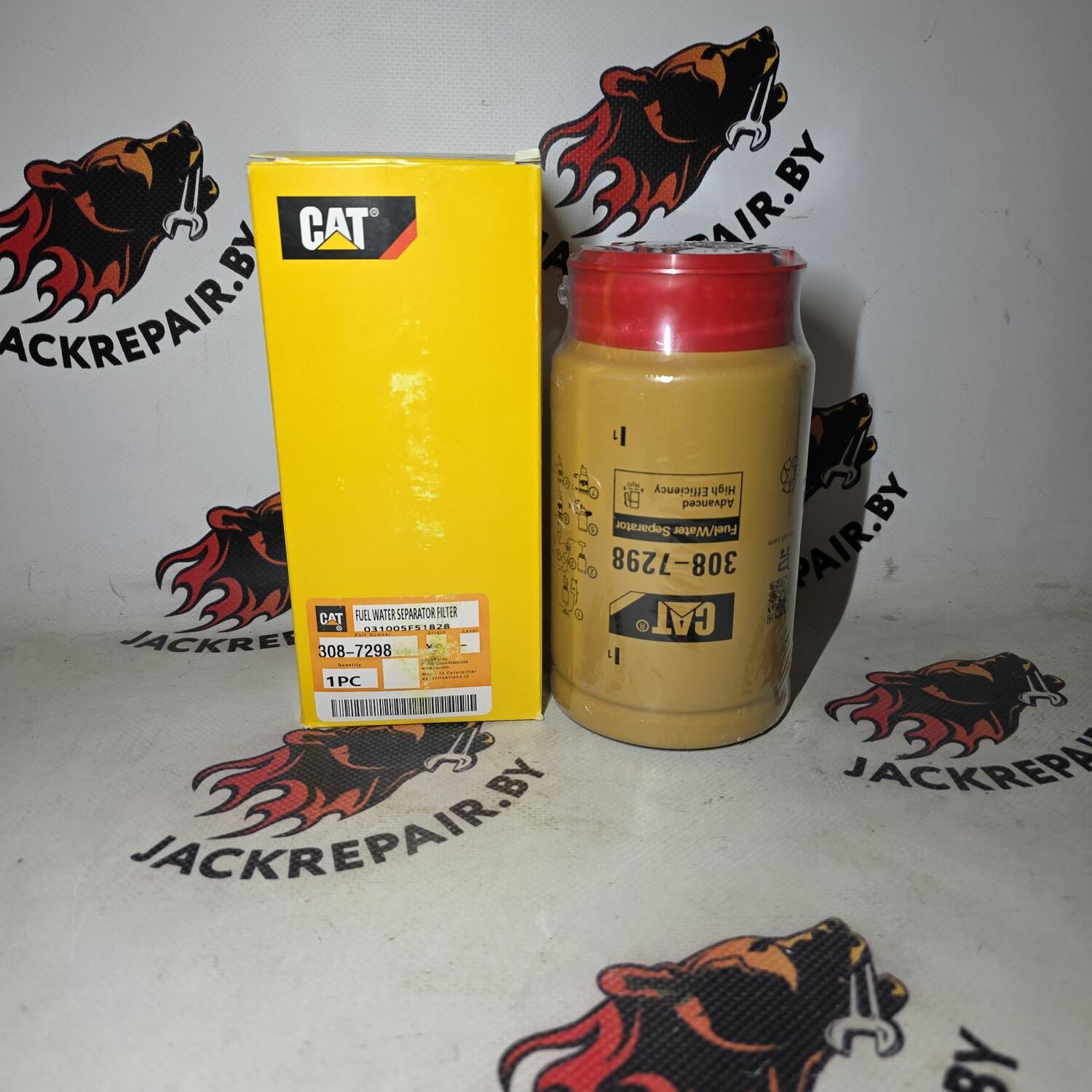 Фильтр топливный Caterpillar 308-7298 Фильтр топливный Caterpillar 308-7298