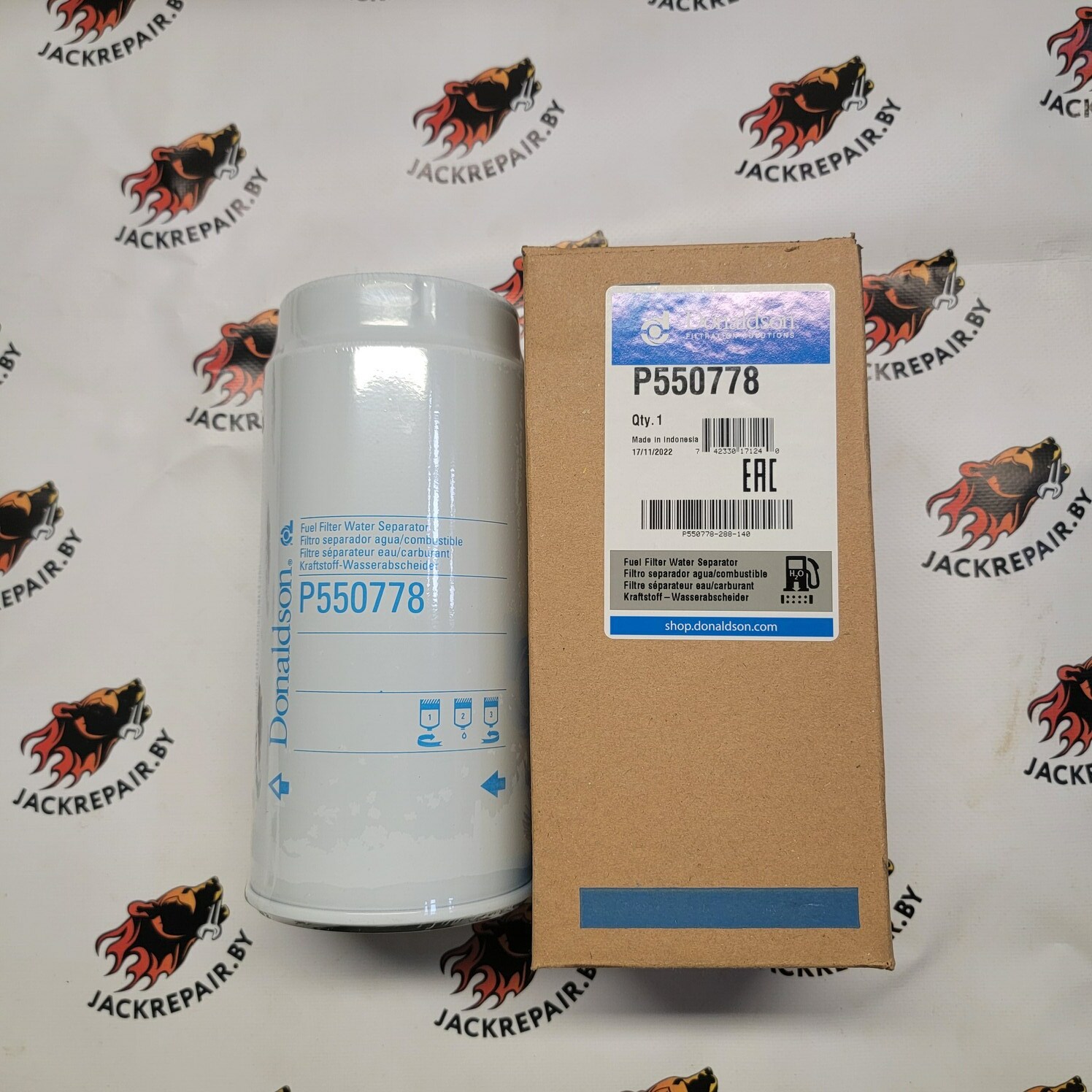 Фильтр топливный Donaldson P550778 Фильтр топливный Donaldson P550778