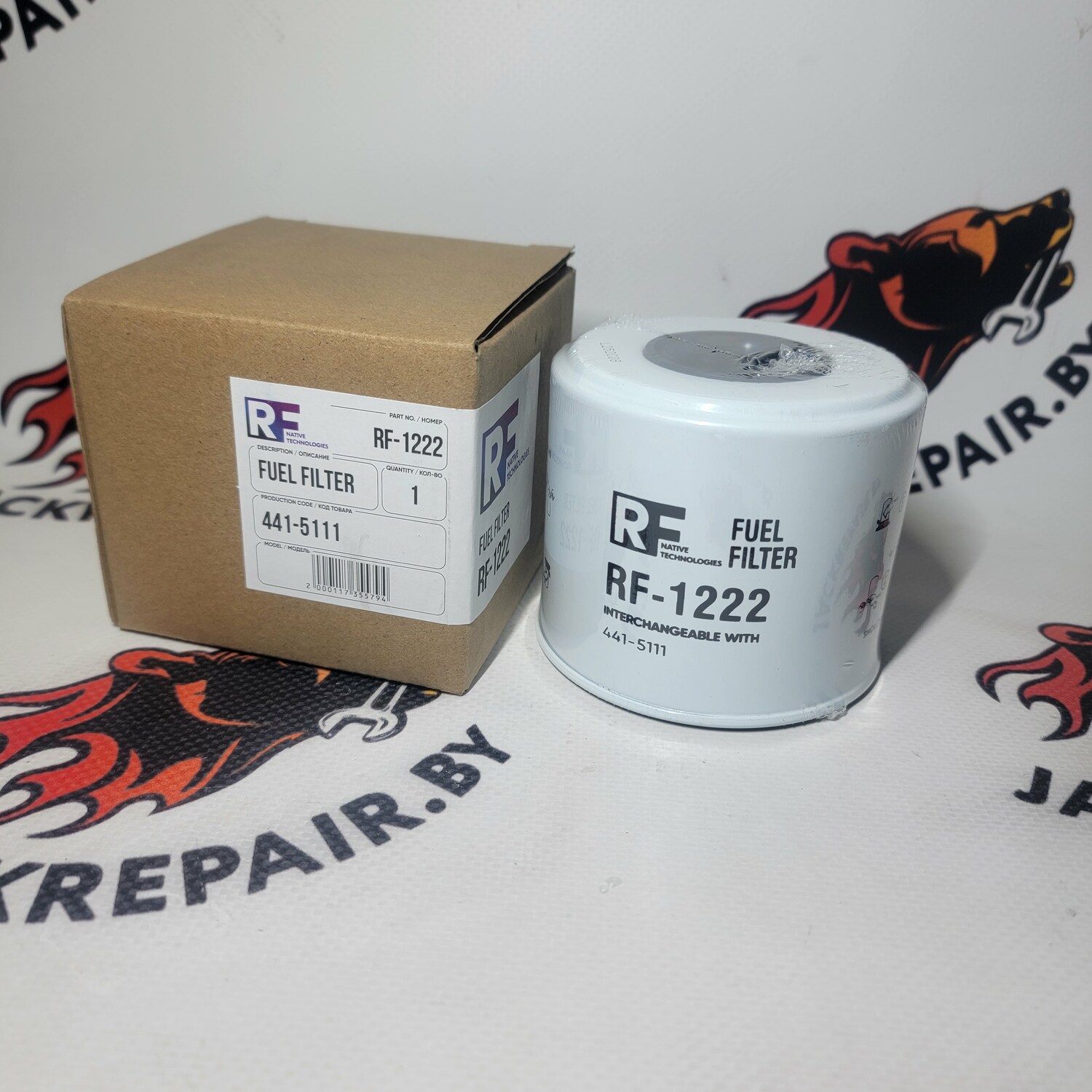 Фильтр топливный RF-1222 Фильтр топливный RF-1222