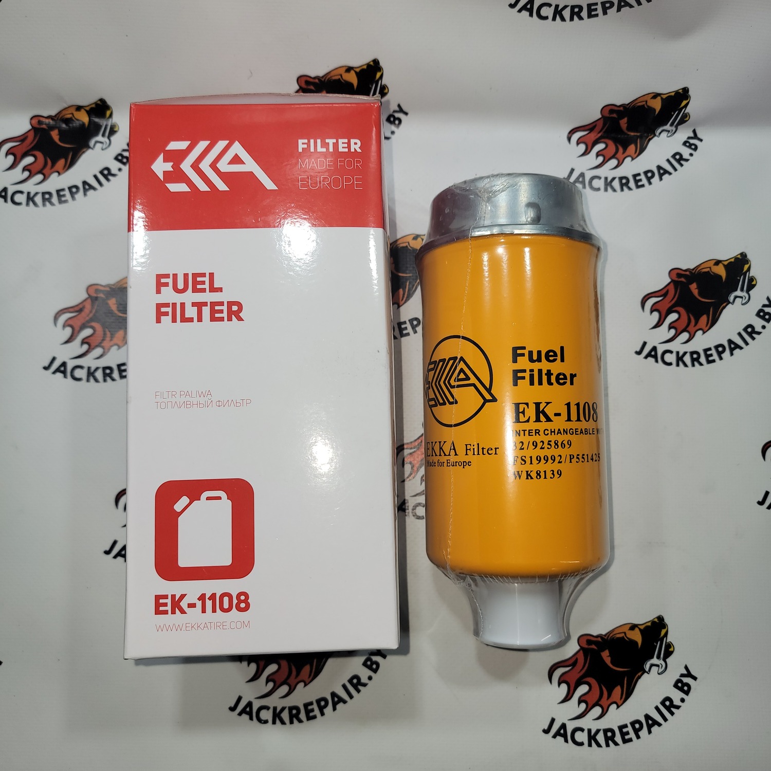 Фильтр топливный EKKA FILTER EK-1108 Фильтр топливный EKKA FILTER EK-1108