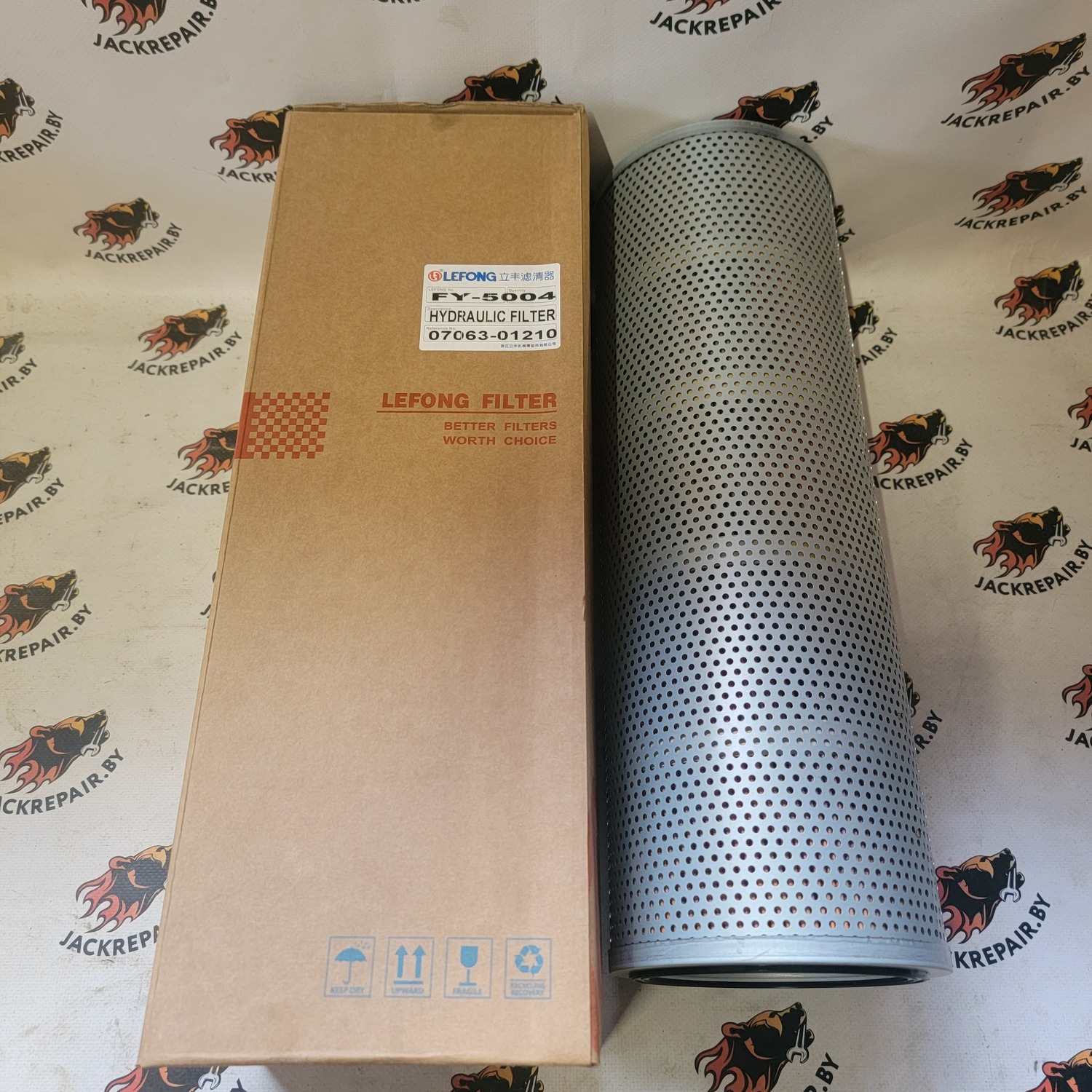 Фильтр гидравлики (обратка) LEFONG FJ-5004 Фильтр гидравлики (обратка) LEFONG FJ-5004