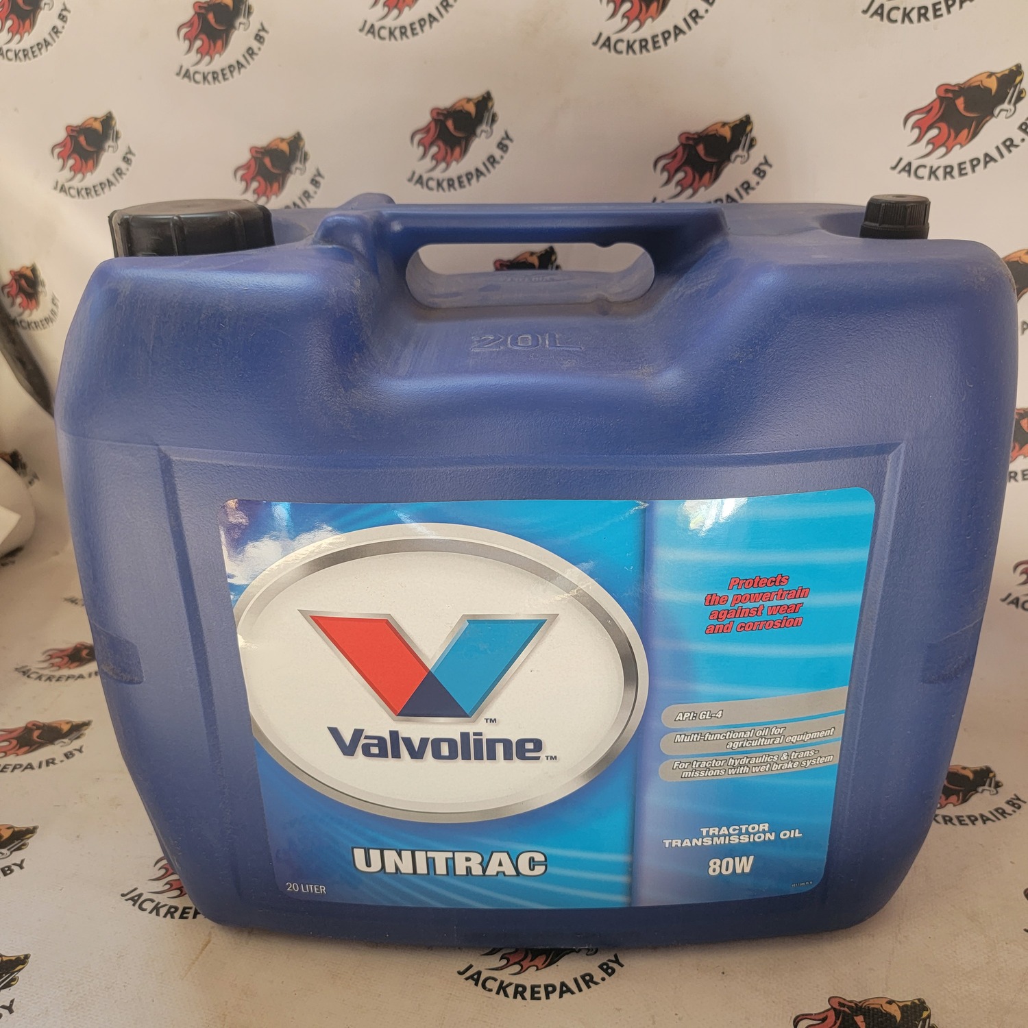 Масло трансмиссионное Valvoline™ Unitrac 80W Масло трансмиссионное Valvoline™ Unitrac 80W