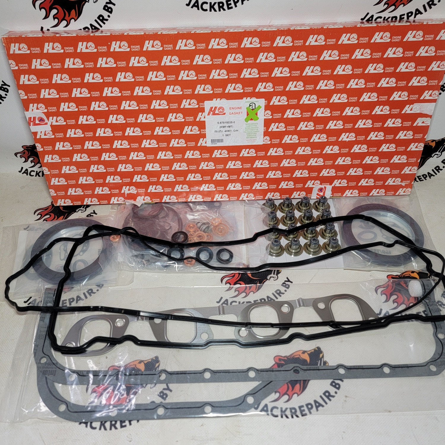 Ремкомплект ДВС ISUZU 4HK1 5-87815-035-0 W/KMF+MT (1.65) HL 5878150350 Ремкомплект ДВС ISUZU 4HK1 5-87815-035-0 W/KMF+MT (1.65) HL 5878150350