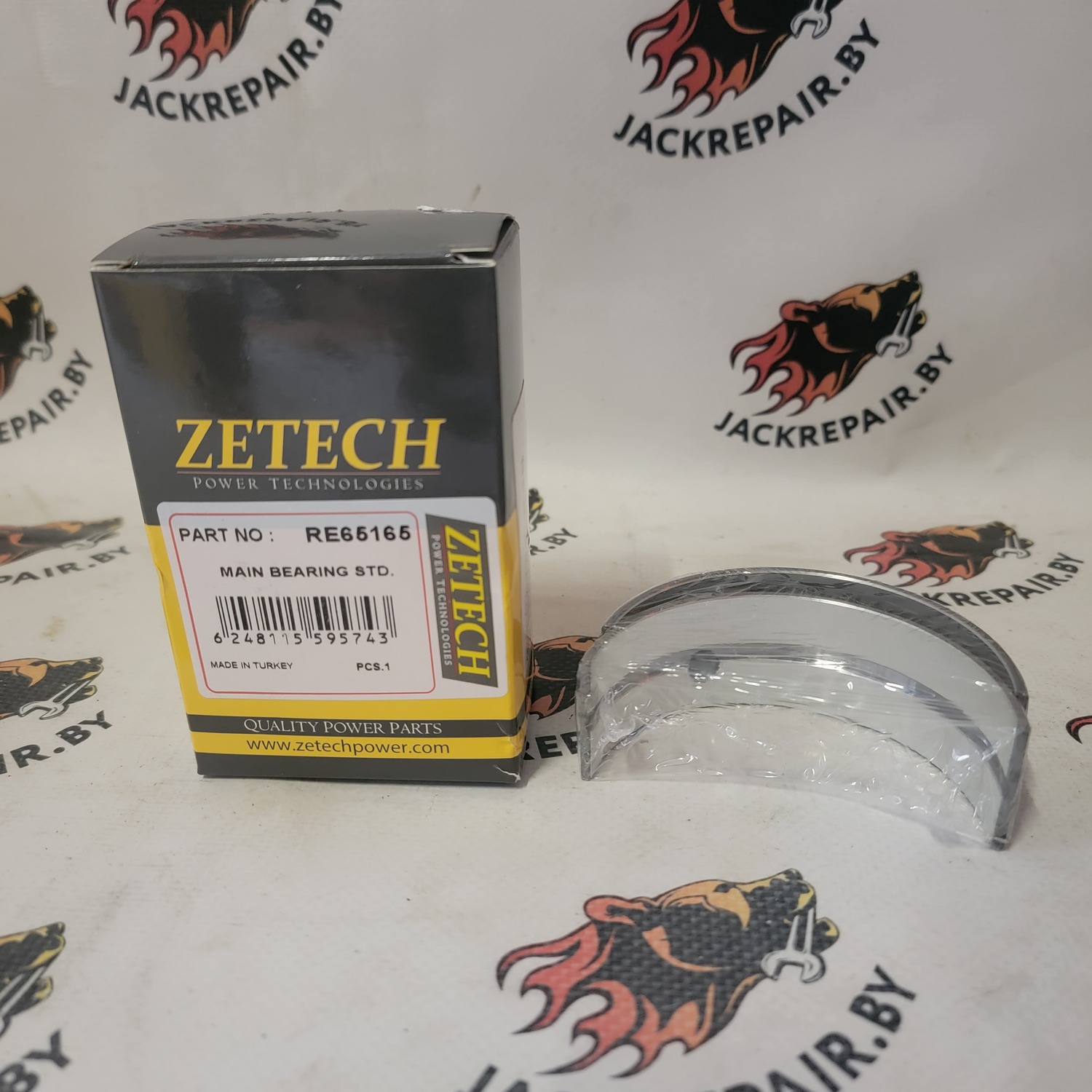 Вкладыш коленвала коренной Zetech RE65165 Вкладыш коленвала коренной Zetech RE65165