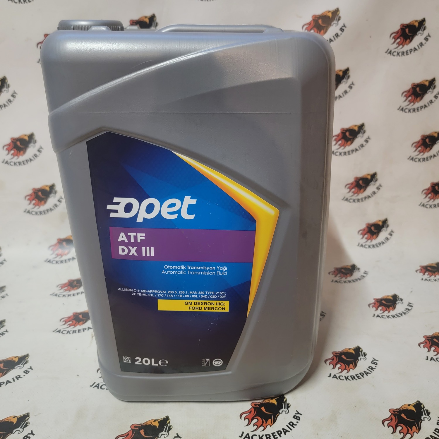 Масло трансмиссионное OPET ATF DX III (20L) Масло трансмиссионное OPET ATF DX III (20L)