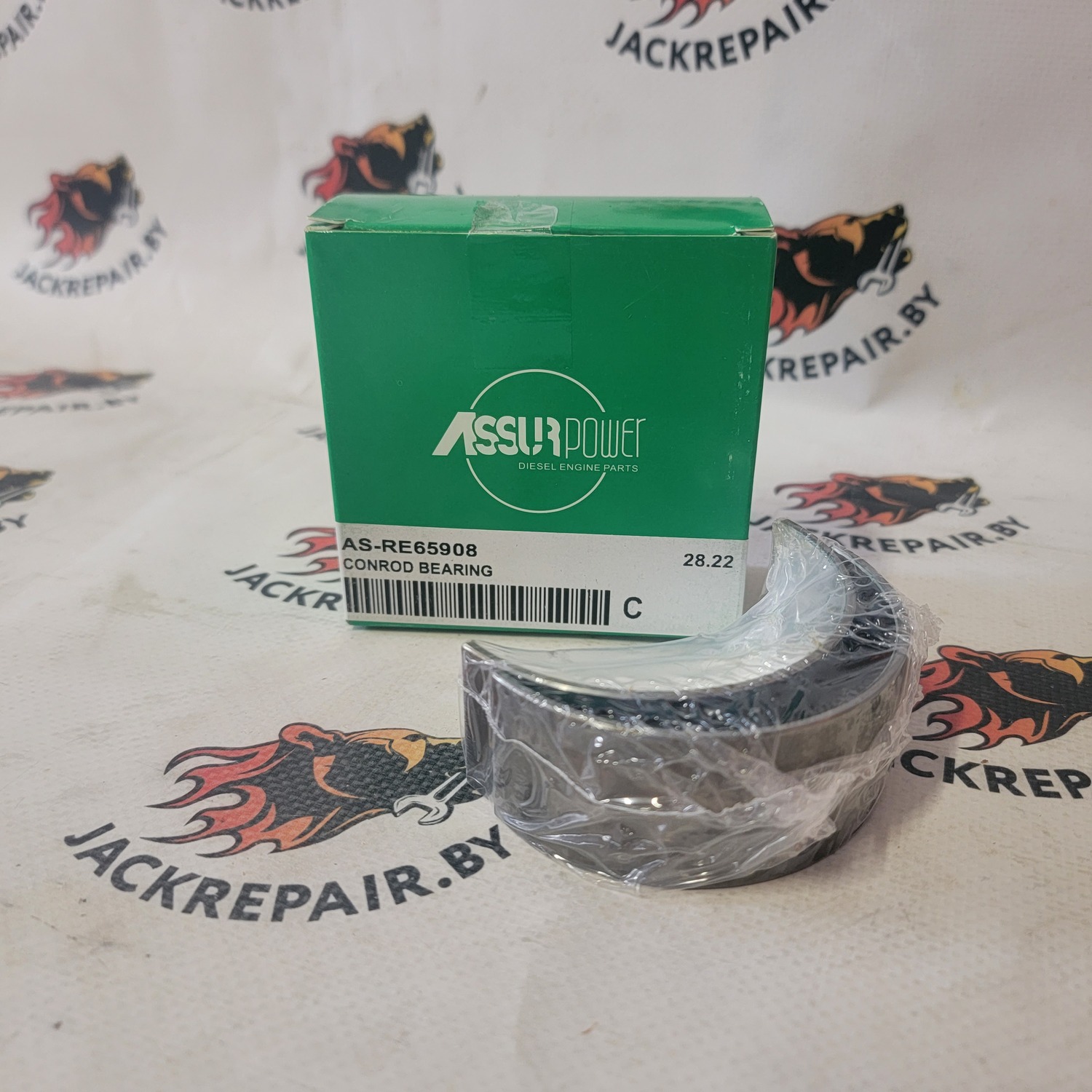 Комплект шатунных вкладышей коленвала ASSUR POWER RE65908 Комплект шатунных вкладышей коленвала ASSUR POWER RE65908