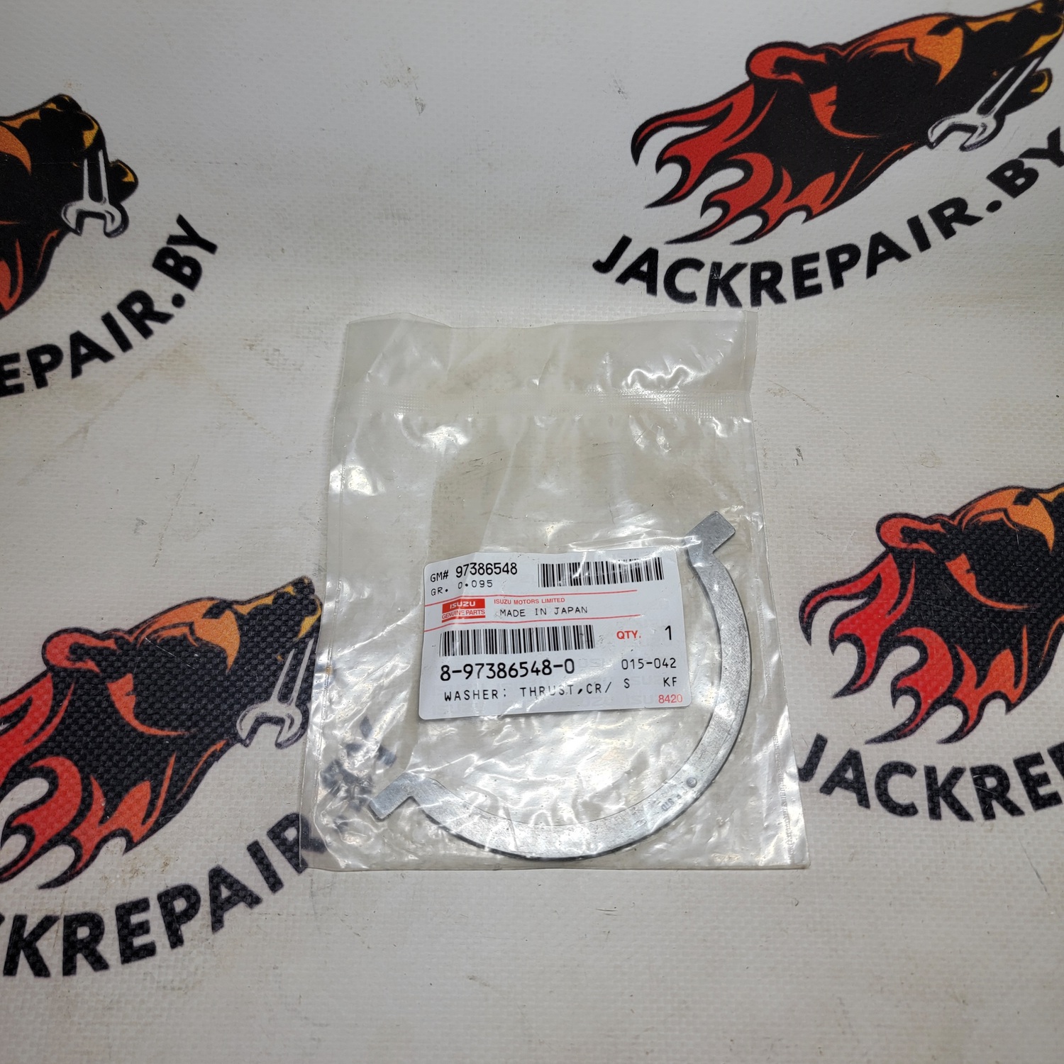 Полукольцо упорное Isuzu 8973865480 Полукольцо упорное Isuzu 8973865480